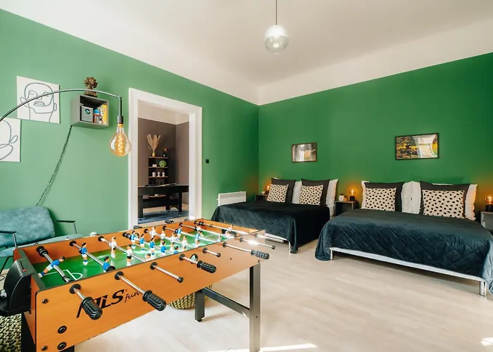 Apartamento Cinema Billiard & Foosball - Centre Praga